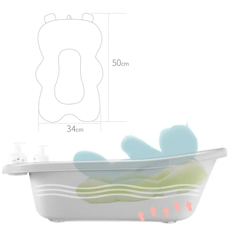 Adjustable Baby Bathtub Support Pad