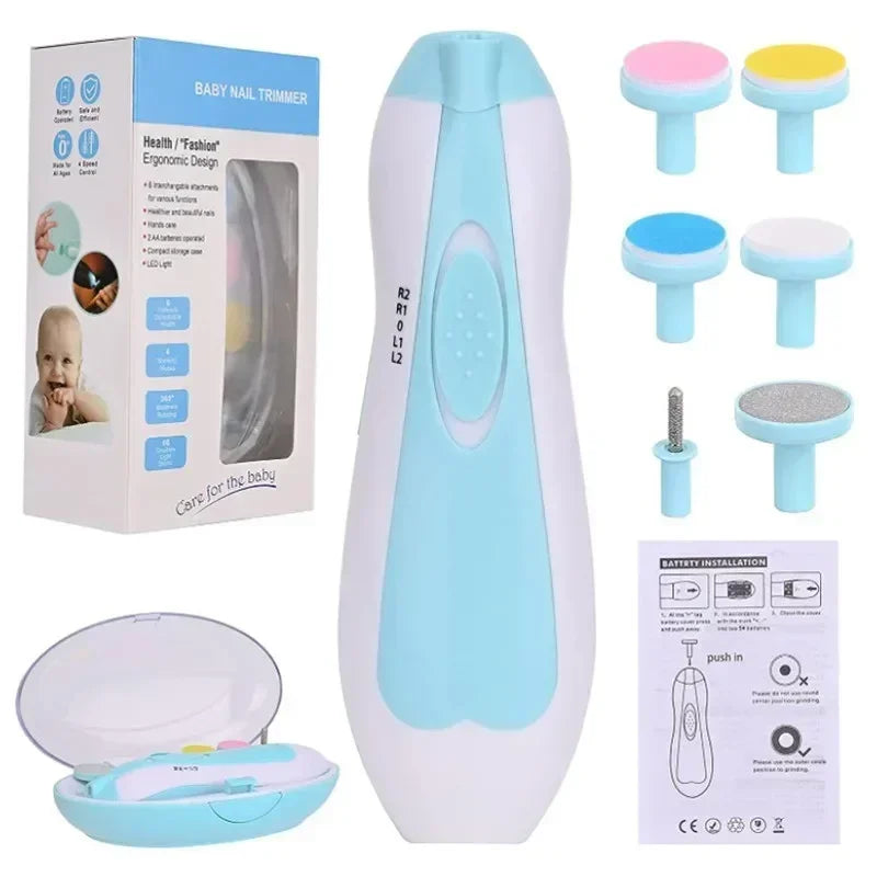 Electric Baby Nail Trimmer & Grooming Kit