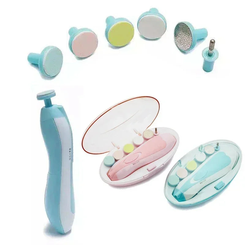 Electric Baby Nail Trimmer & Grooming Kit