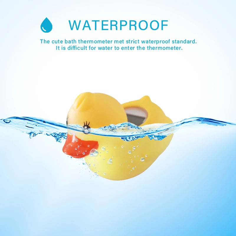 Waterproof Baby Bath Thermometer Toy for Kids